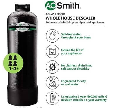 AO Smith Whole House Water Descaler AO Smith Whole House Water Descaler